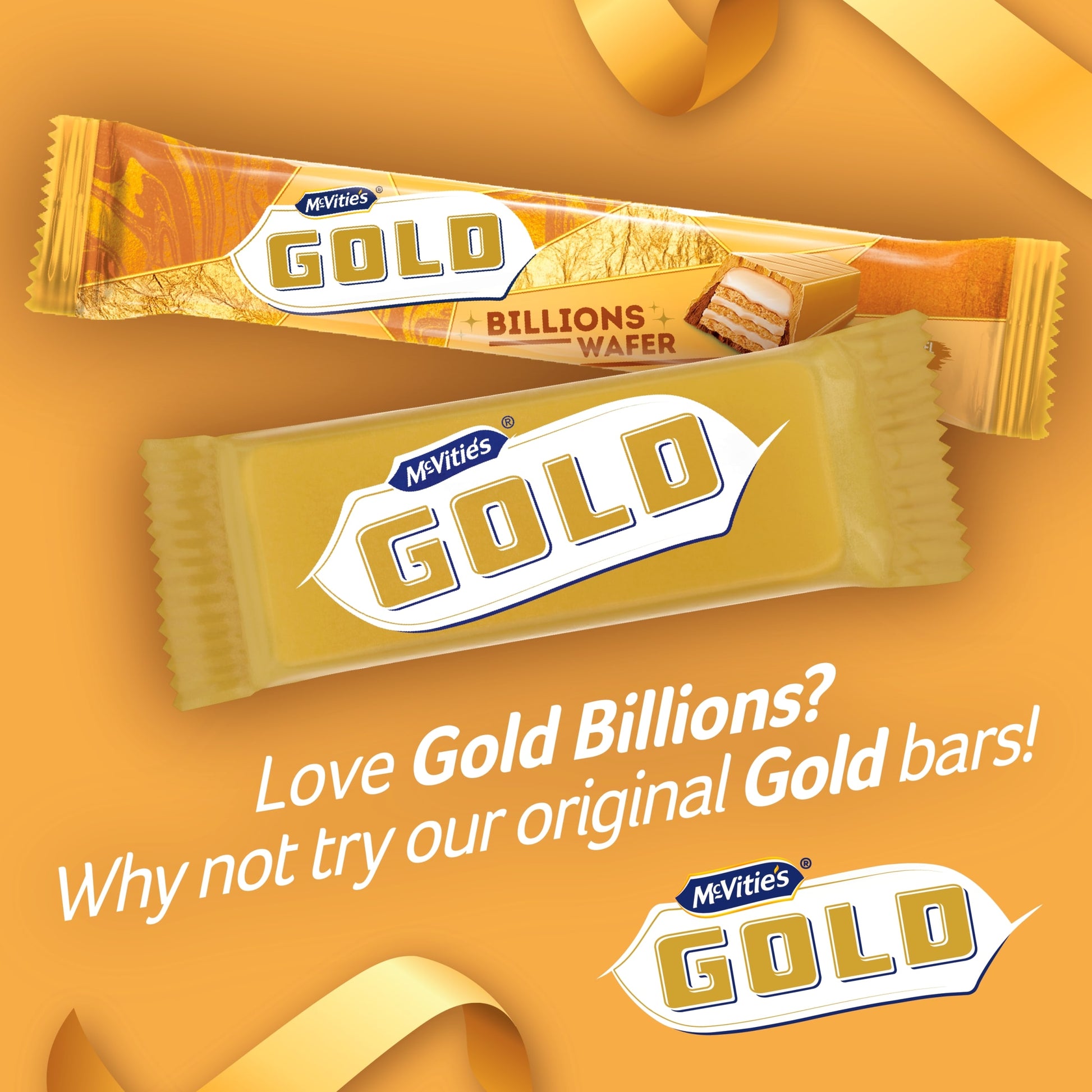 McVitie's Gold Billions Wafer - Golden Caramel Chocolate 39g — image 4