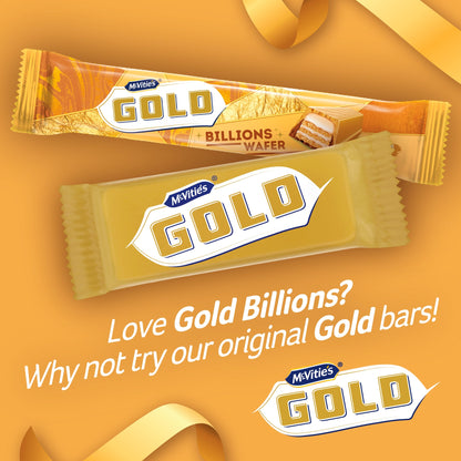 McVitie's Gold Billions Wafer - Golden Caramel Chocolate 39g — image 4