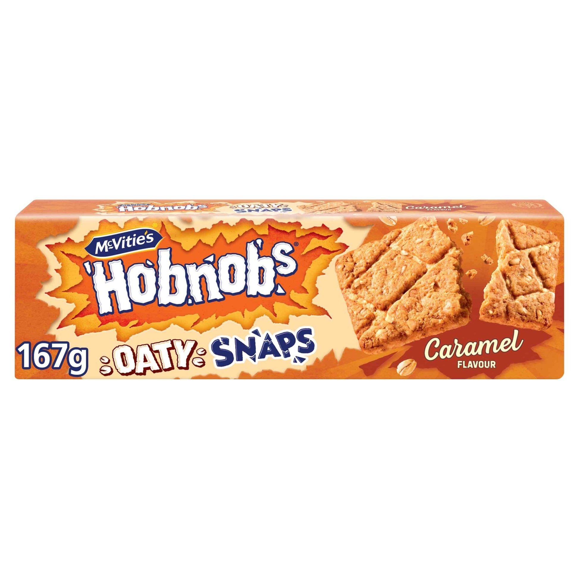 McVitie's Hobnobs Oaty Snaps Caramel 167g