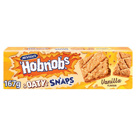 McVitie's Hobnobs Oaty Snaps Vanilla 167g