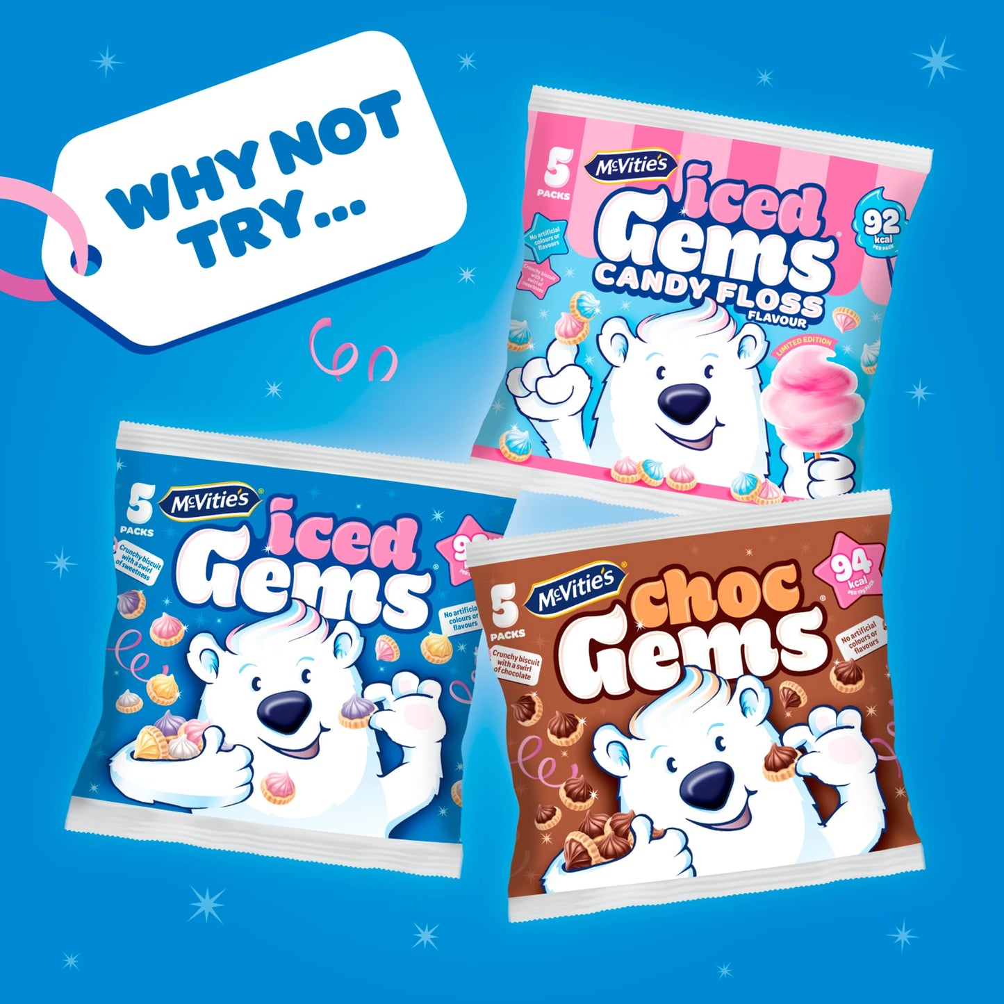 McVitie's Iced Gems Biscuits Multipack 5 x 23g — image 4