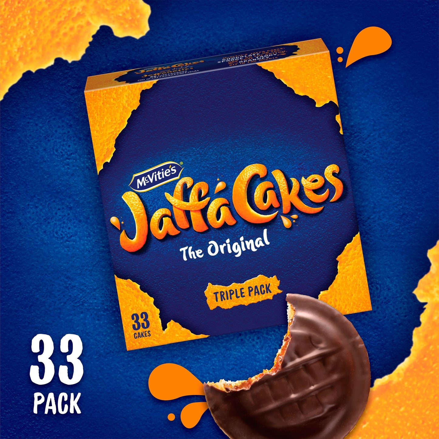 McVitie's Jaffa Cakes Original Biscuits Triple Pack 363g — image 2