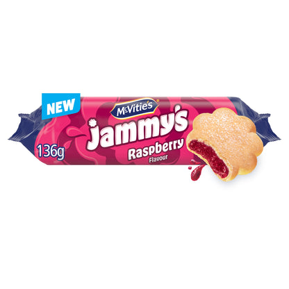 McVitie's Jammy's Raspberry Biscuits 136.5g — image 1
