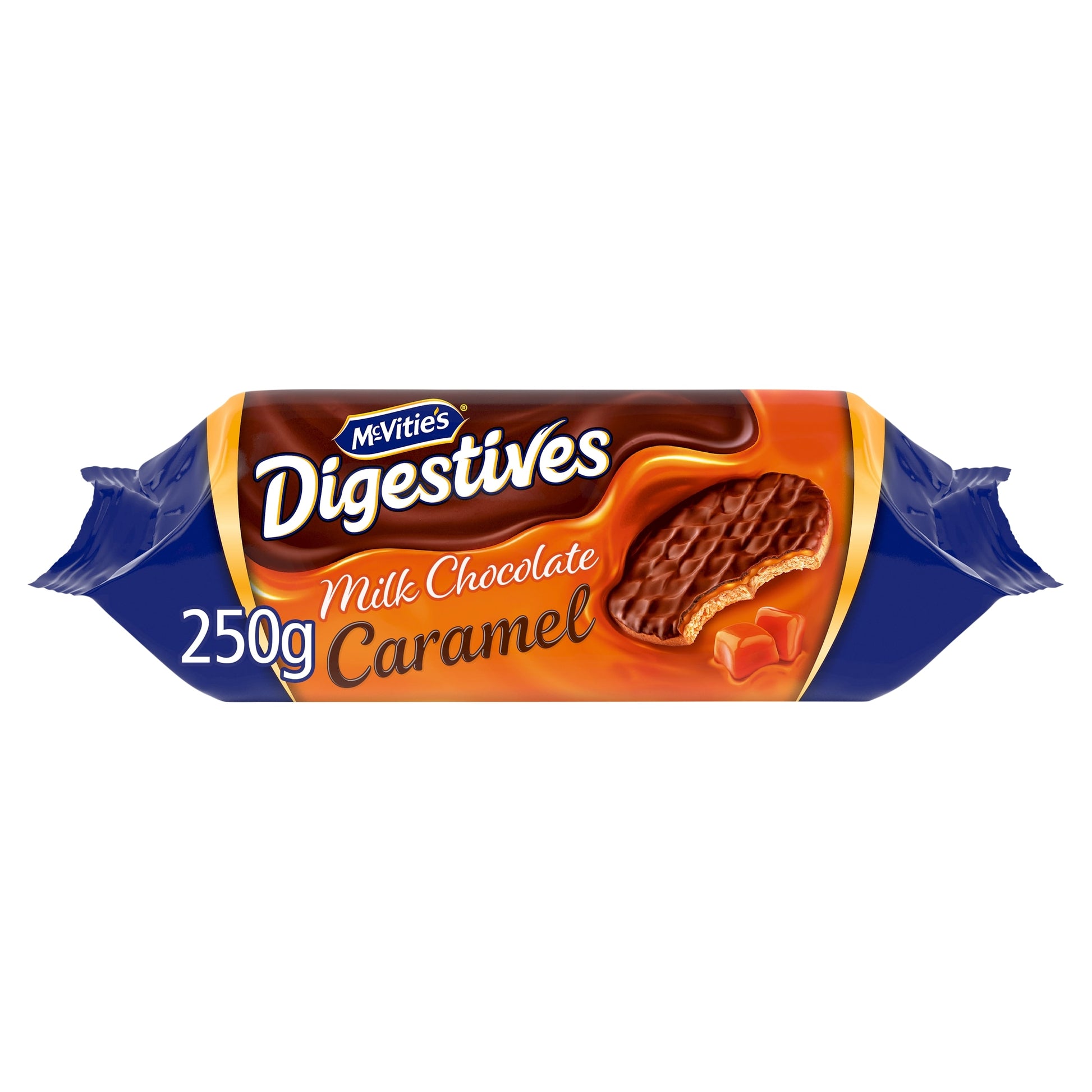 McVitie's Milk Chocolate Digestive Biscuits - Caramel 250g — image 1