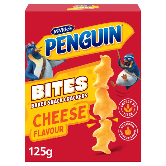 McVitie's Penguin Bites Baked Crackers Cheese Flavour 125g — image 1