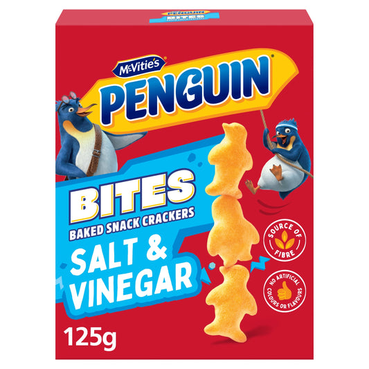 McVitie's Penguin Bites Salt & Vinegar 125g — image 1