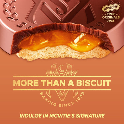 McVitie's Signature Caramel Milk Chocolate Rounds Biscuits 109g — image 3