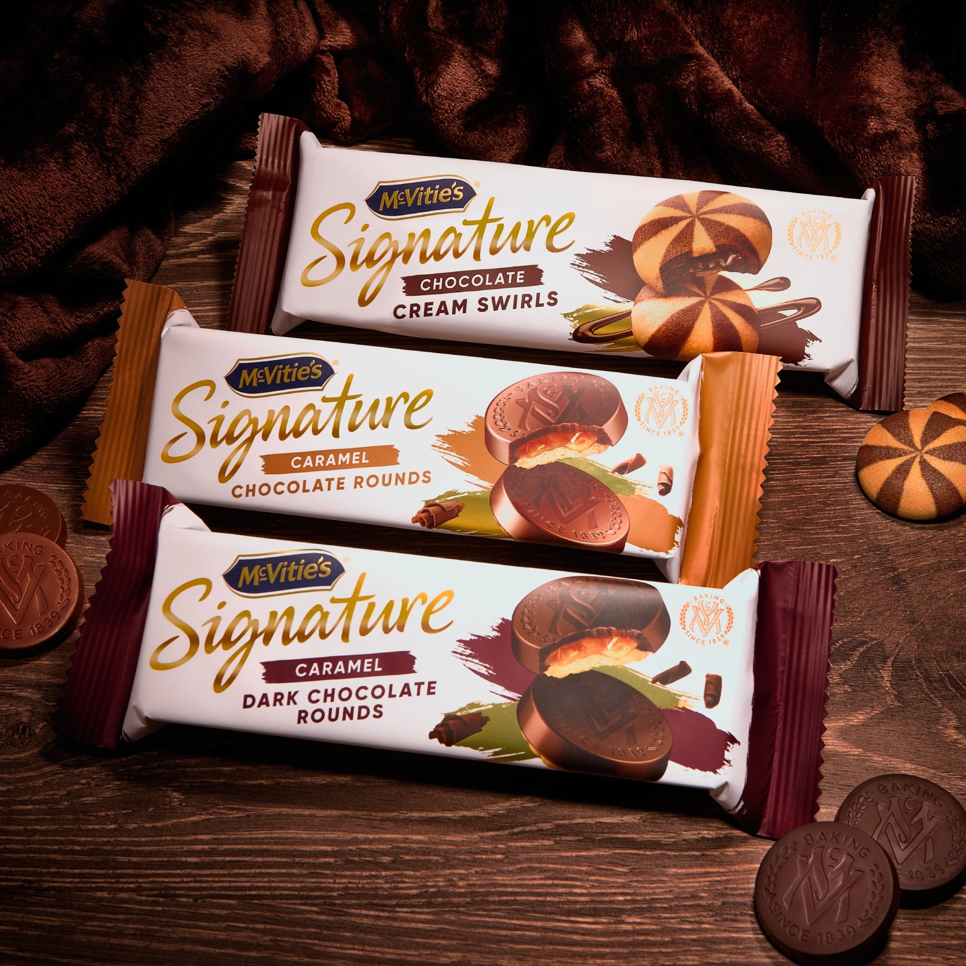 McVitie's Signature Caramel Milk Chocolate Rounds Biscuits 109g — image 5