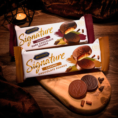 McVitie's Signature Dark Chocolate Rounds Biscuits 109g — image 4
