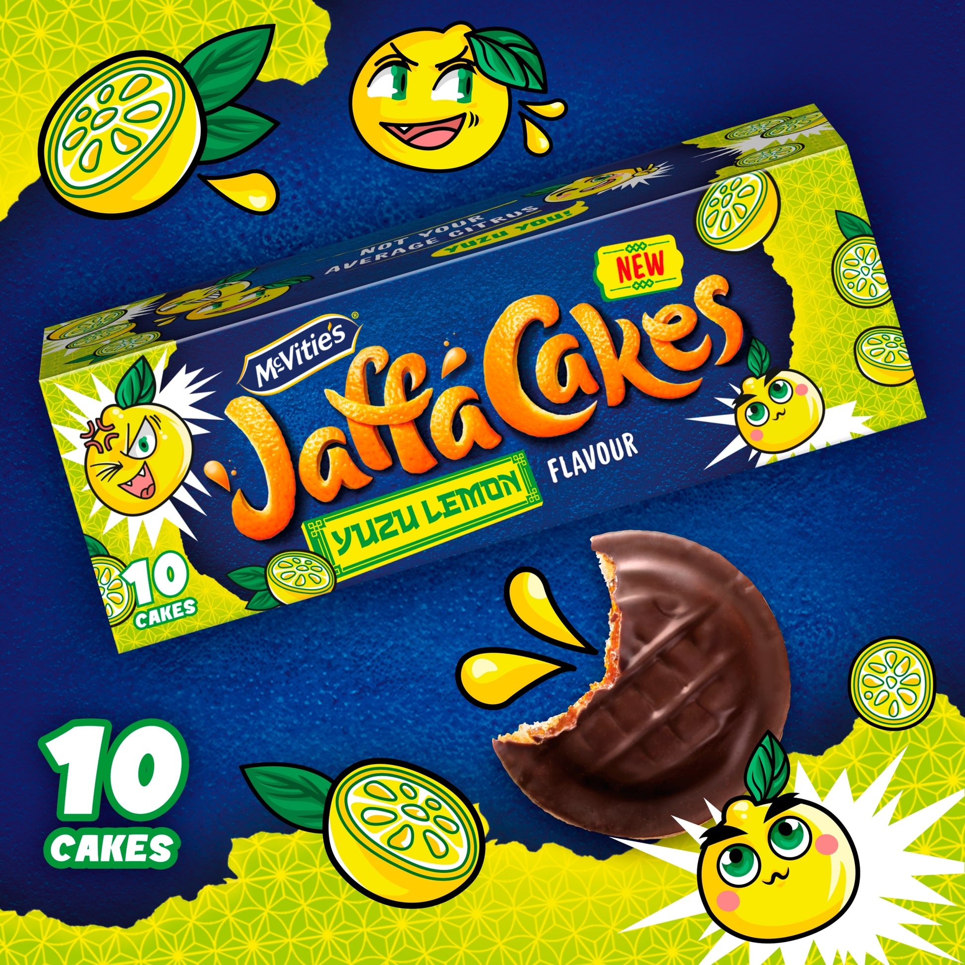 McVities Jaffa cake Yuzu Lemon 10 Cakes — image 2