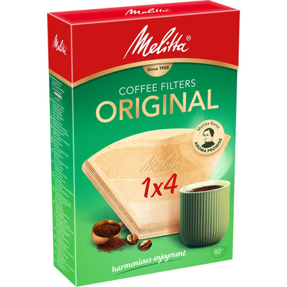 Melitta Coffee Filters Original 1x4 x80 — image 4