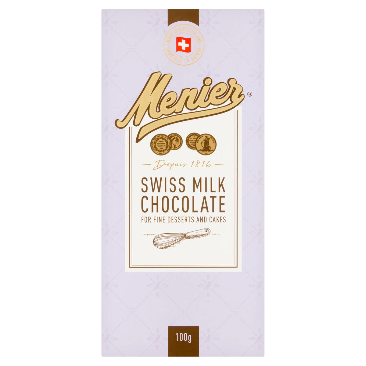 Menier Milk Chocolate Patissier 100G — image 1