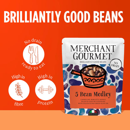 Merchant Gourmet 5 Bean Medley 240g — image 3