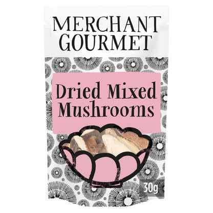 Merchant Gourmet Dried Mixed Mushrooms 30g — image 1
