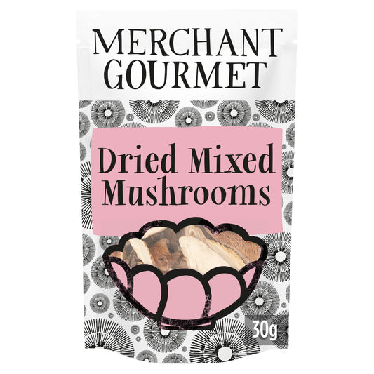 Merchant Gourmet Dried Mixed Mushrooms 30g — image 1
