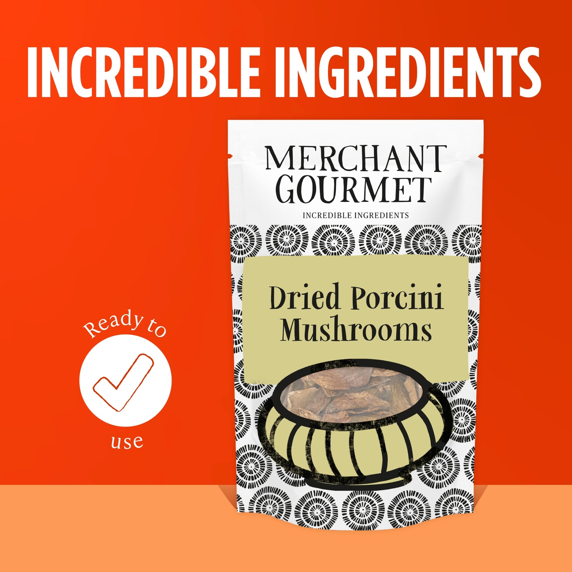 Merchant Gourmet Dried Porcini Mushrooms 30g — image 3
