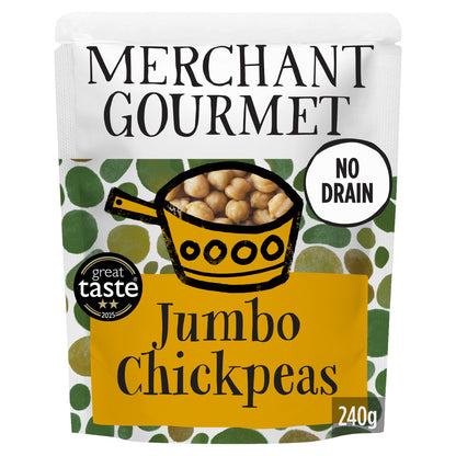 Merchant Gourmet Jumbo Chickpeas 240g — image 1