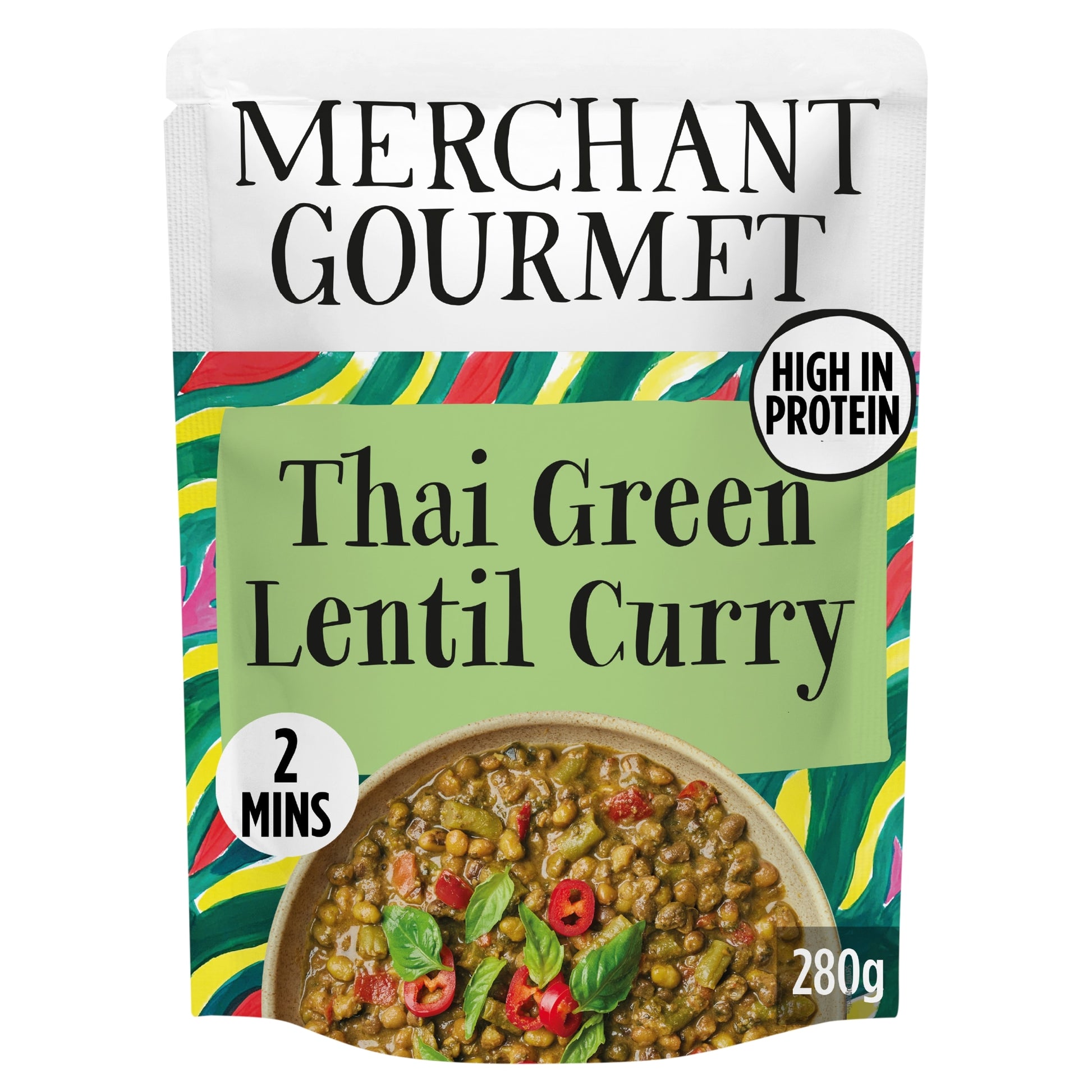 Merchant Gourmet Thai Green Lentil Curry 280g — image 1