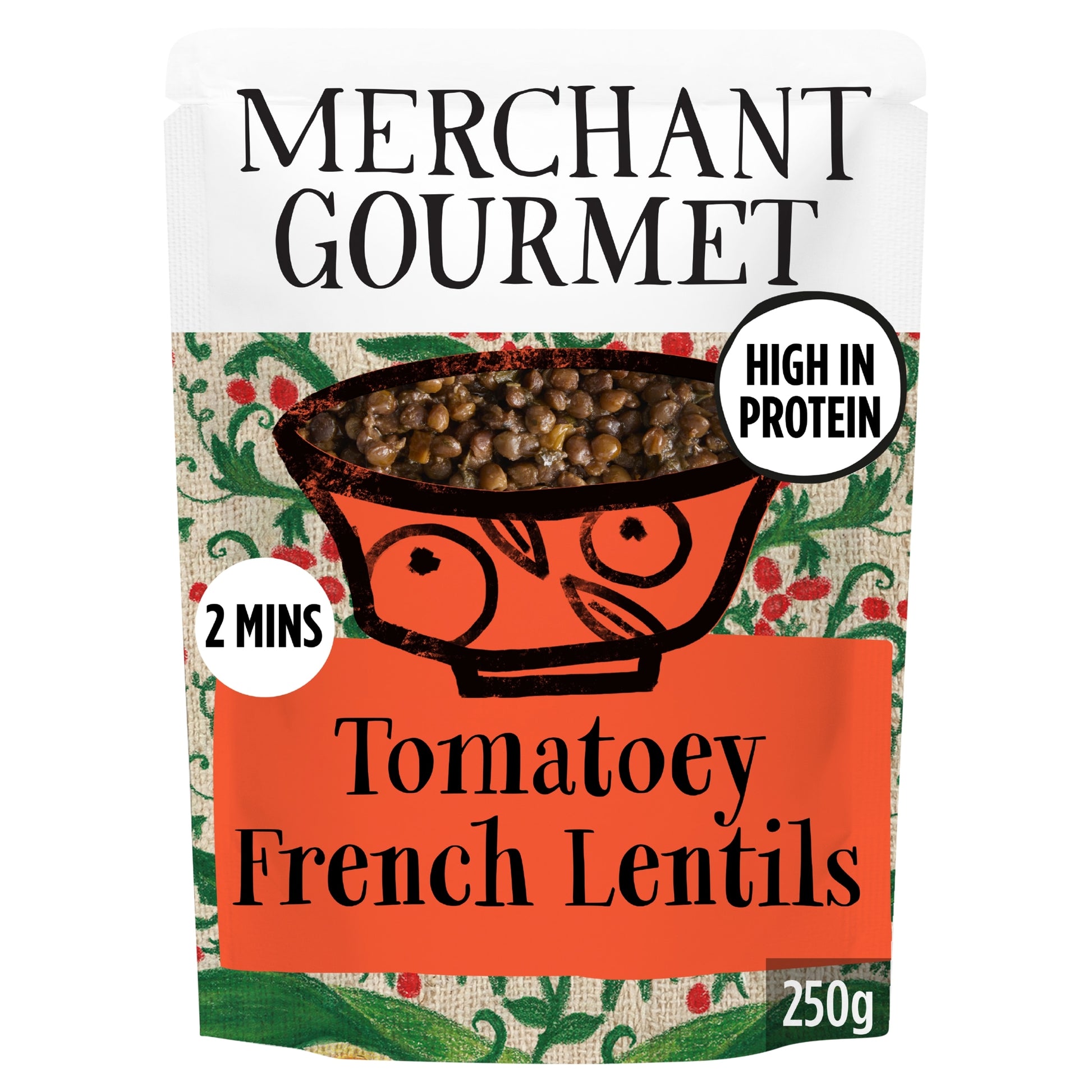 Merchant Gourmet Tomatoey Puy & Green Lentils 250G — image 1