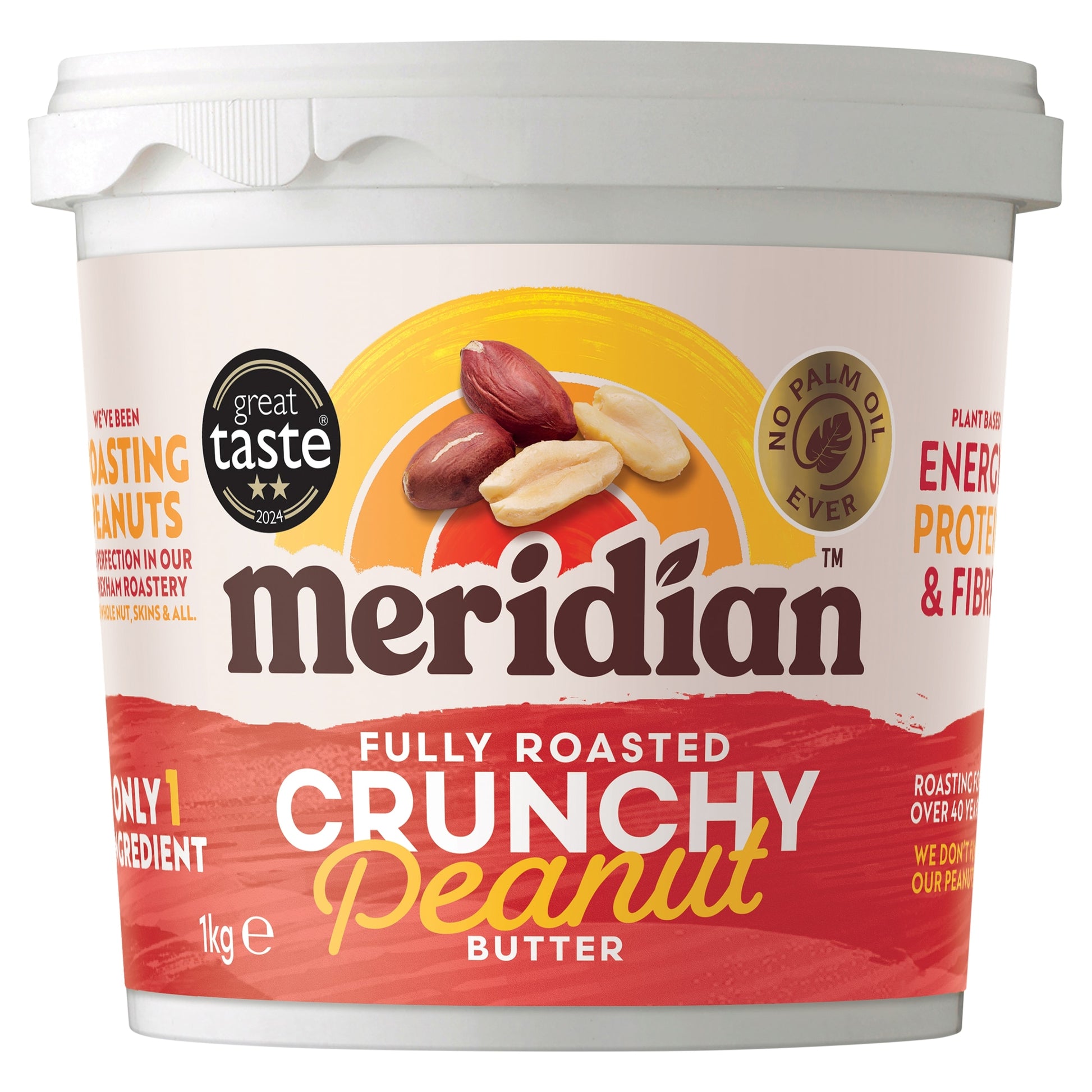 Meridian Crunchy Peanut Butter 1Kg — image 1