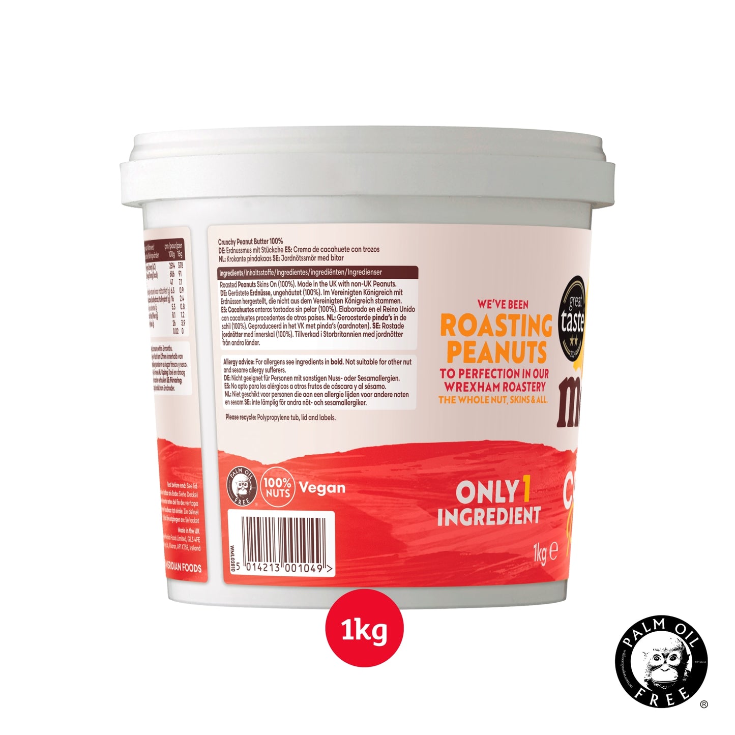 Meridian Crunchy Peanut Butter 1Kg — image 4
