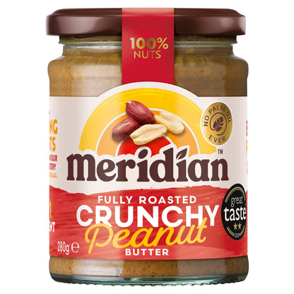 Meridian Peanut Butter Crunchy 100% Nuts 280G — image 1