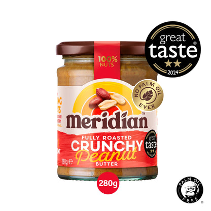 Meridian Peanut Butter Crunchy 100% Nuts 280G — image 2