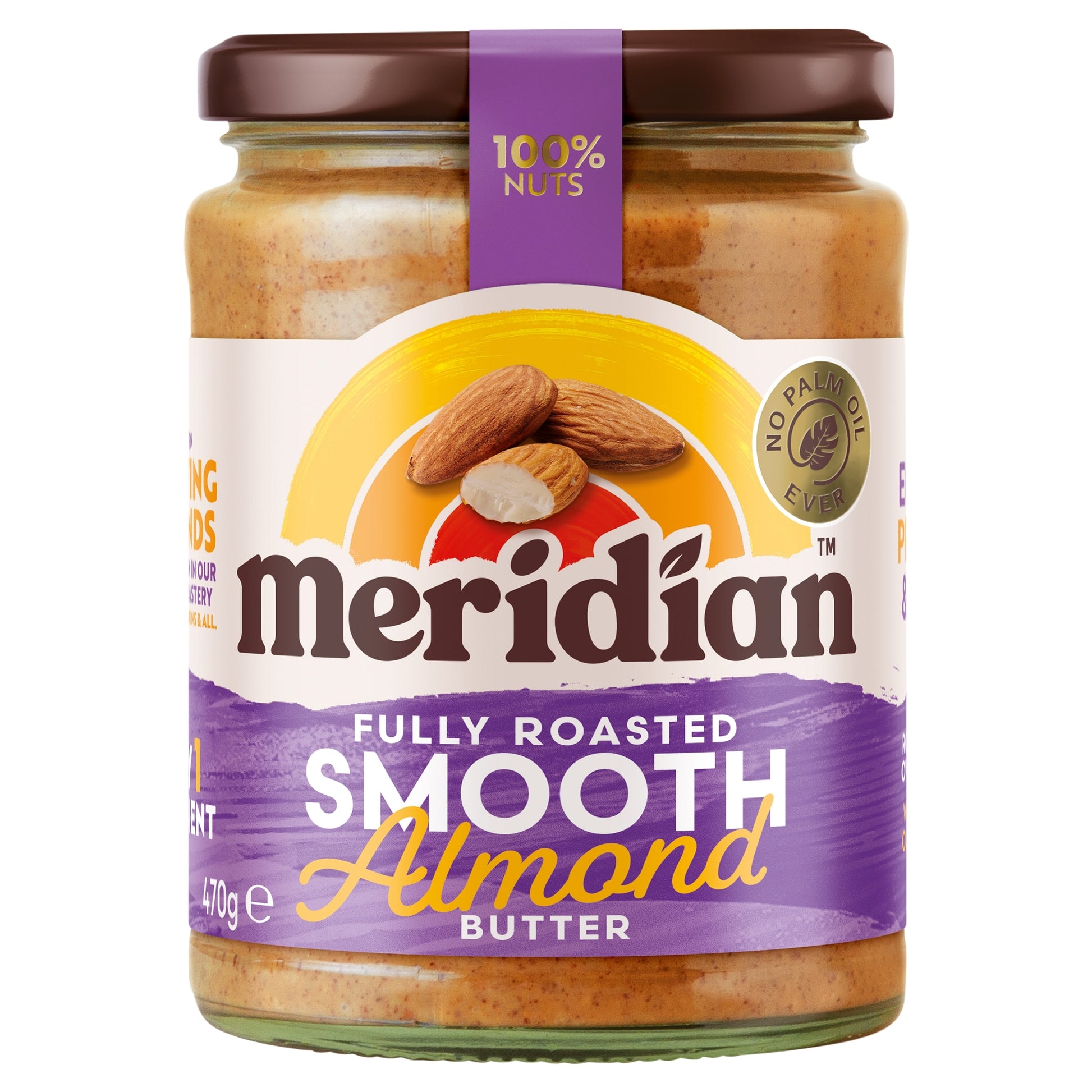 Meridian Smooth Almond Butter 470g — image 1