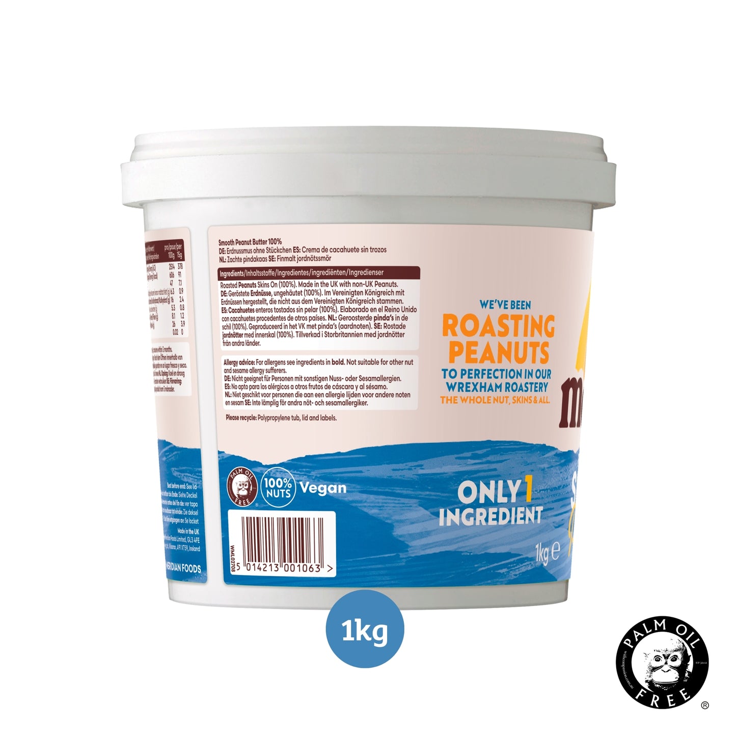 Meridian Smooth Peanut Butter 1Kg — image 4