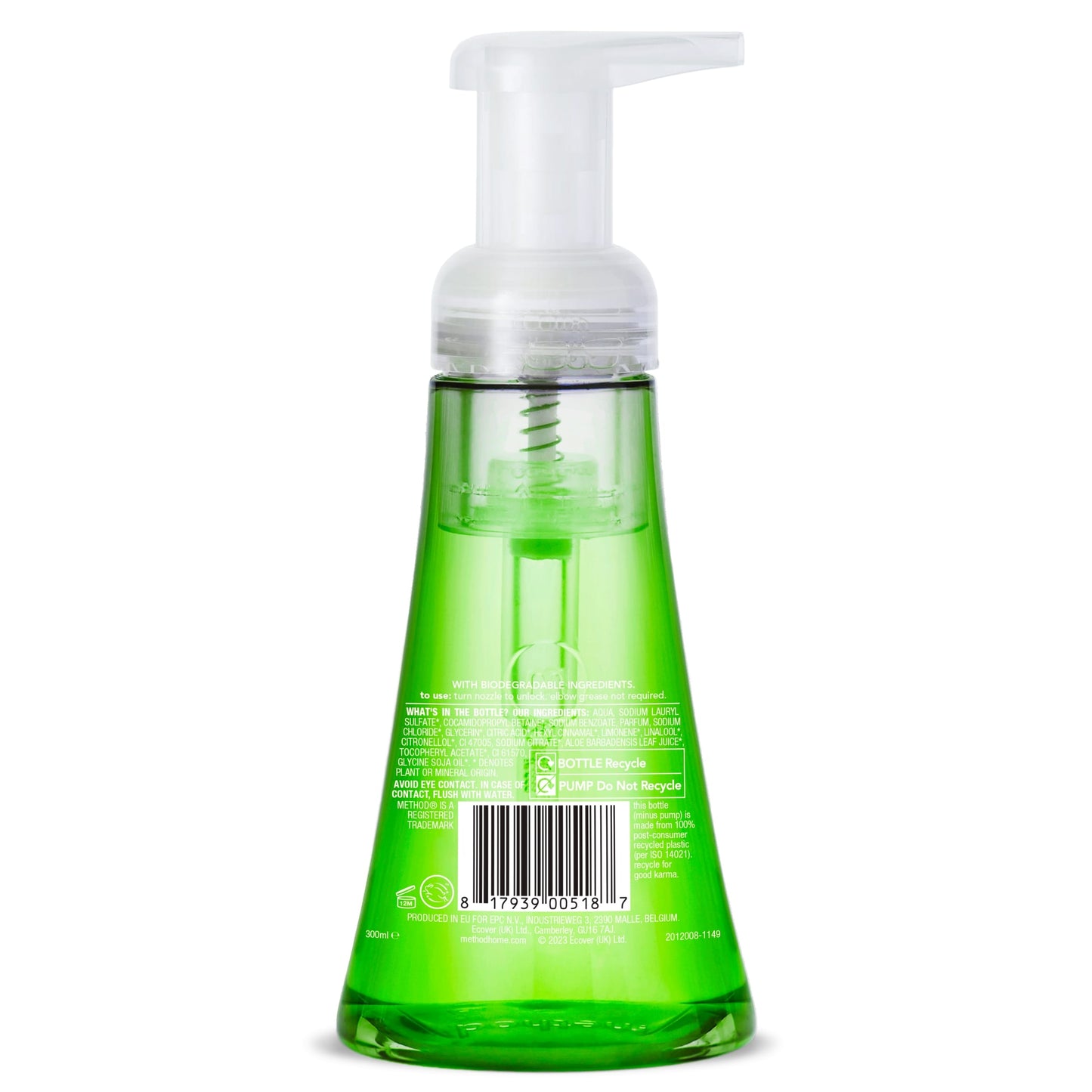 Method Foaming Handwash Green Tea 300Ml — image 2