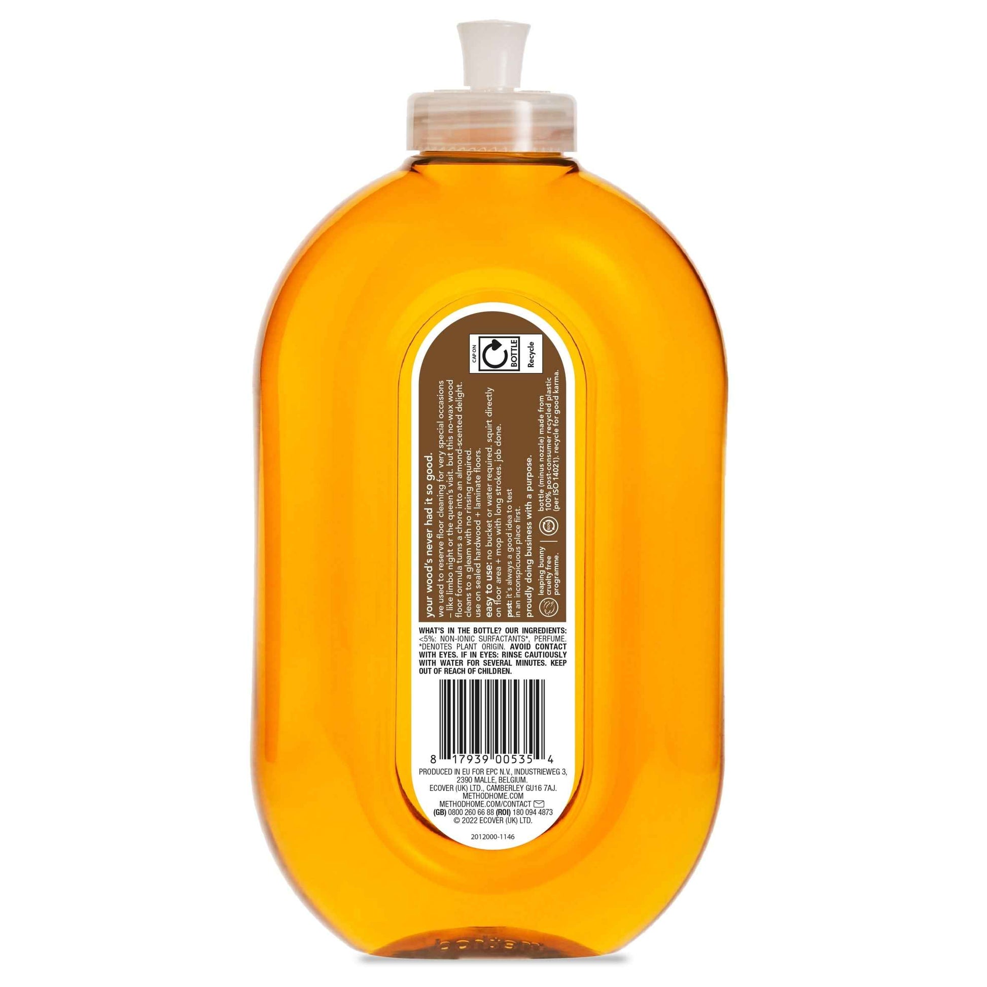 METHOD Wood Floor Cleaner Almond 739ml