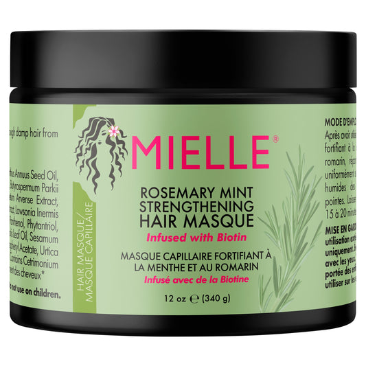 Mielle Rosemary Mint Strengthening Hair Masque 340g — image 1
