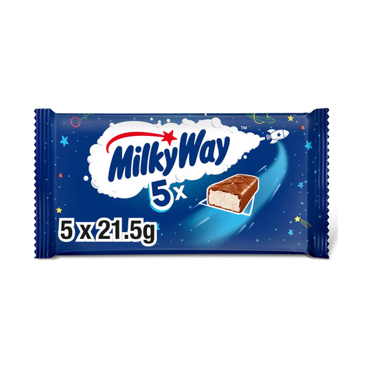 Milky Way Milk Chocolate Bars 5 x 21.5g — image 1