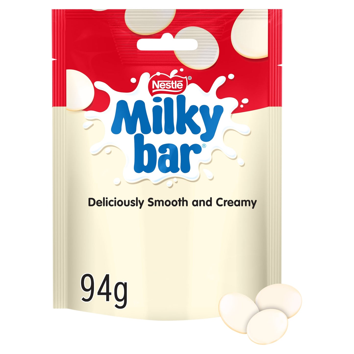 Milkybar White Chocolate Giant Buttons Sharing Bag 94g — image 1
