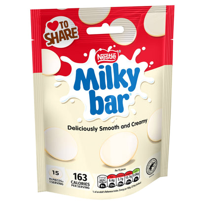 Milkybar White Chocolate Giant Buttons Sharing Bag 94g — image 2