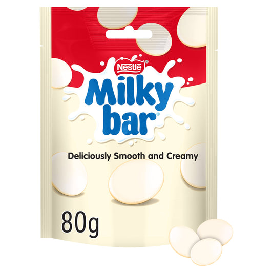Milkybar White Chocolate Pieces 80g — image 1