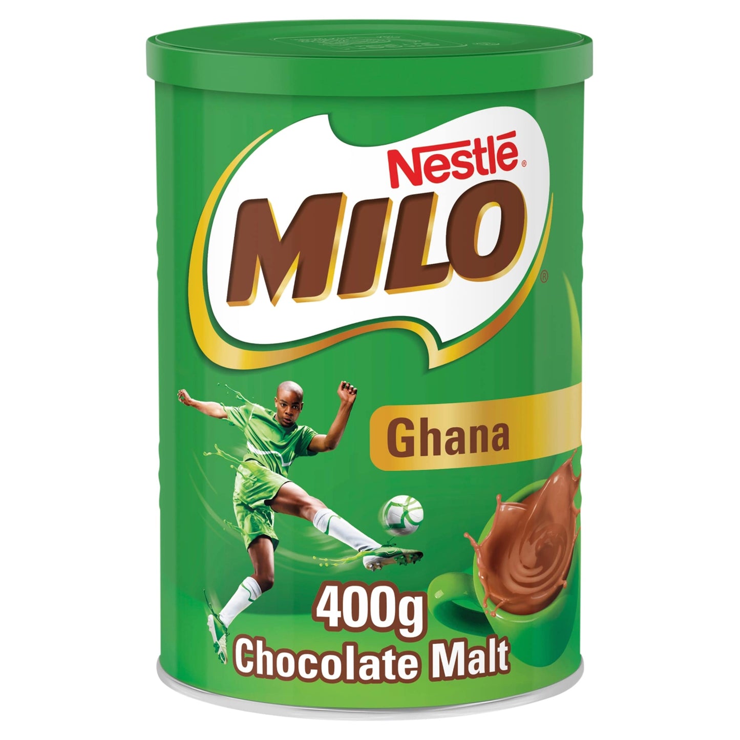 Milo Instant Malt Chocolate Drinking Powder Tin Ghanaian 400g — image 1