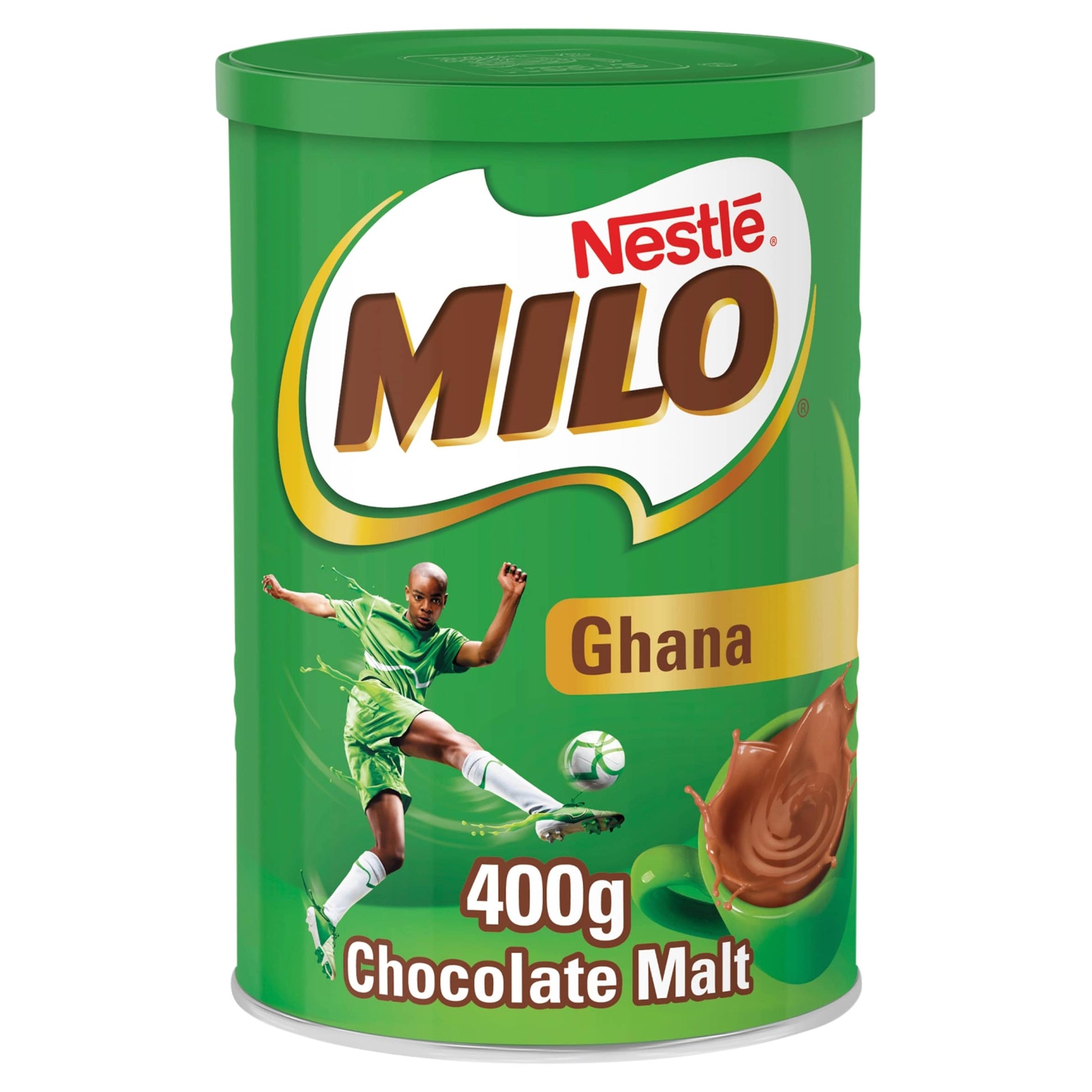 Milo Instant Malt Chocolate Drinking Powder Tin Ghanaian 400g — image 1