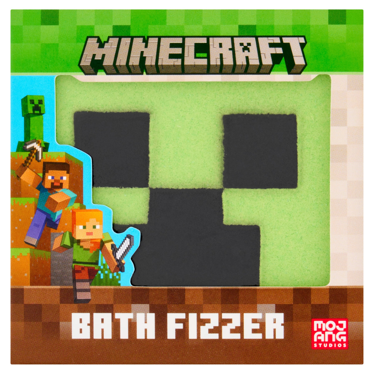 Minecraft creeper bath fizzer 150g — image 1