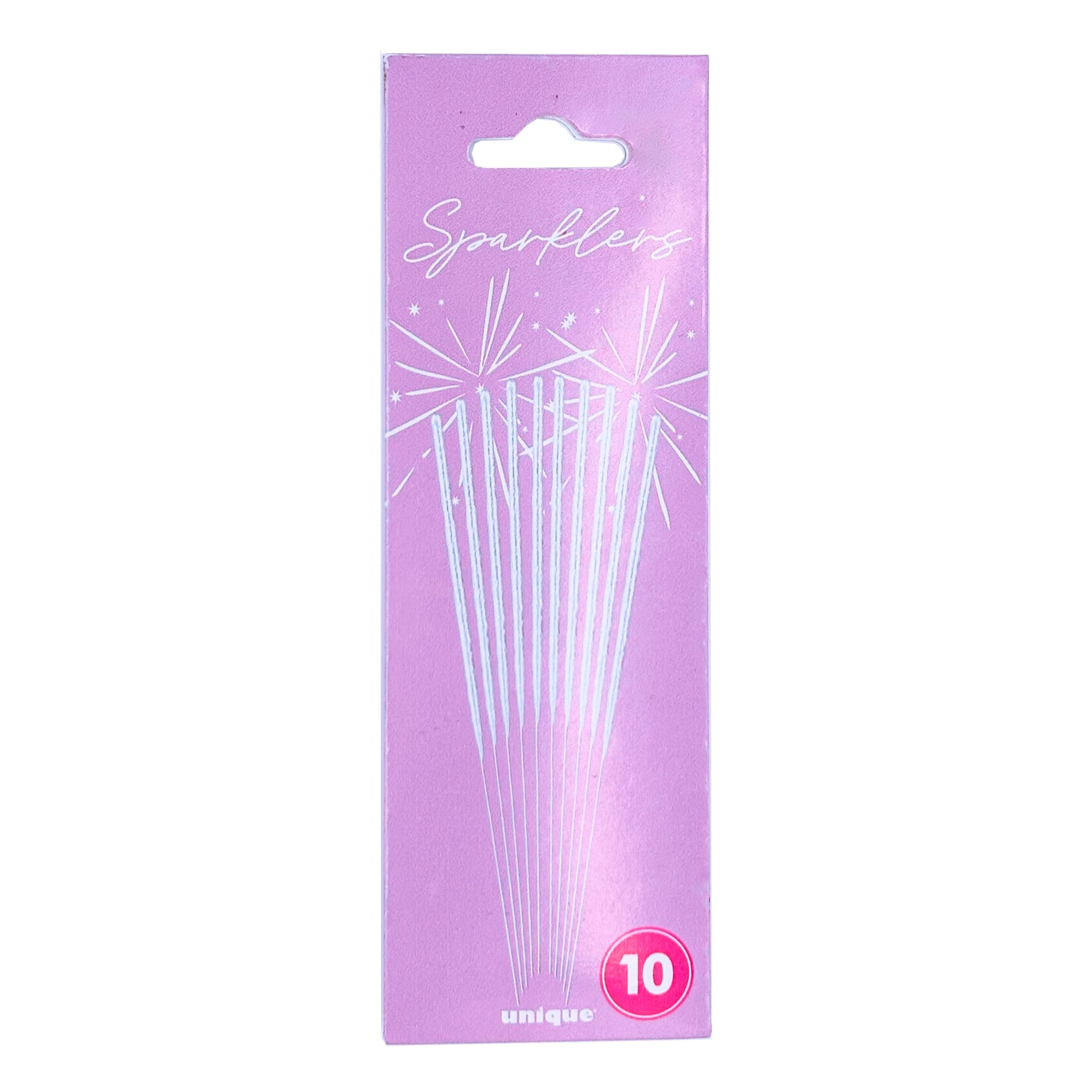 Mini Cake Sparklers 10pk — image 1