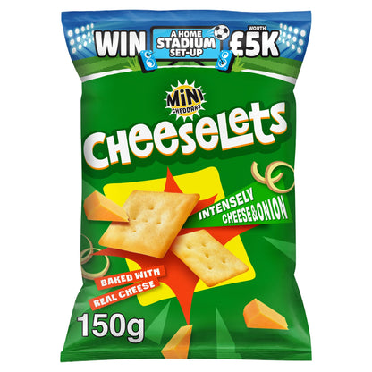 Mini Cheddars Cheeselets Cheese & Onion Baked Snacks 150g — image 1