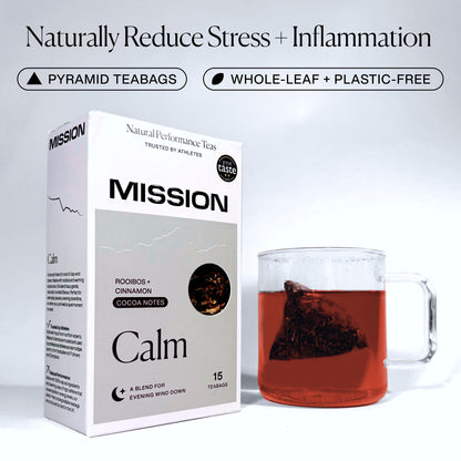 MISSION Calm Rooibos Tea with Cinnamon, Cocoa 15 Tea Bags 37.5g — image 2