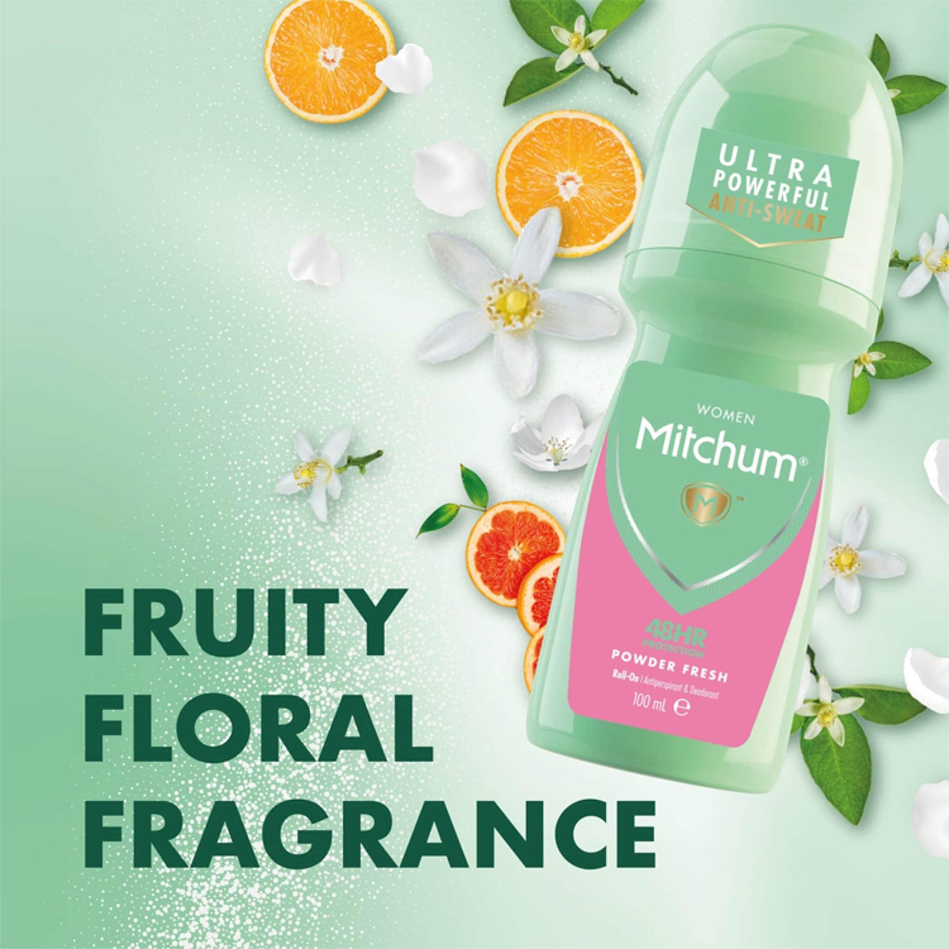 Mitchum Powder Fresh Roll On100ml — image 3