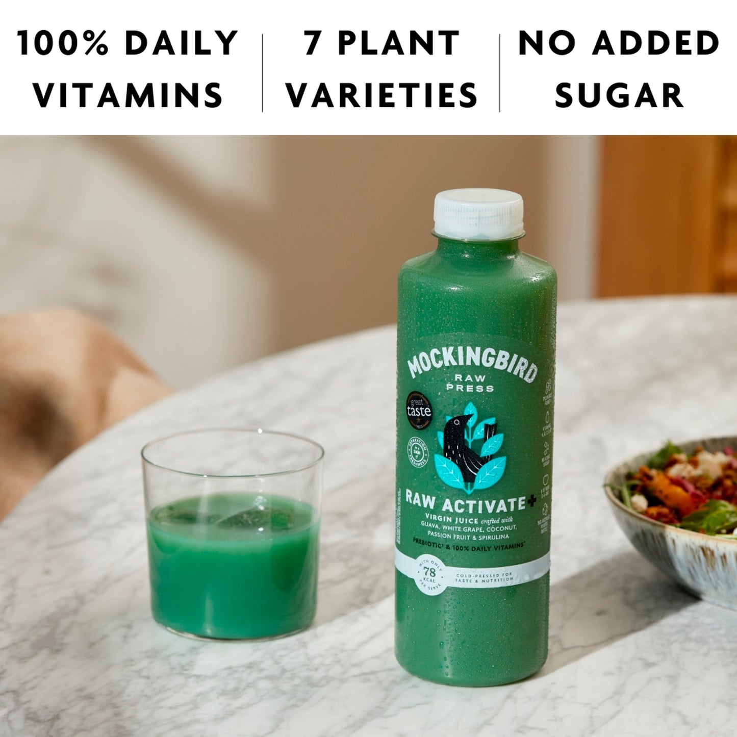 Mockingbird Raw Activate Virgin Juice 750ml — image 4