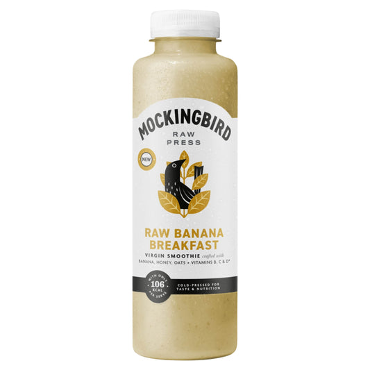 Mockingbird Raw Banana Breakfast Smoothie 500ml — image 1