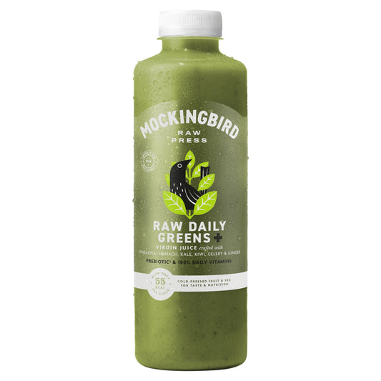 Mockingbird Raw Daily Greens Juice 750ml — image 1