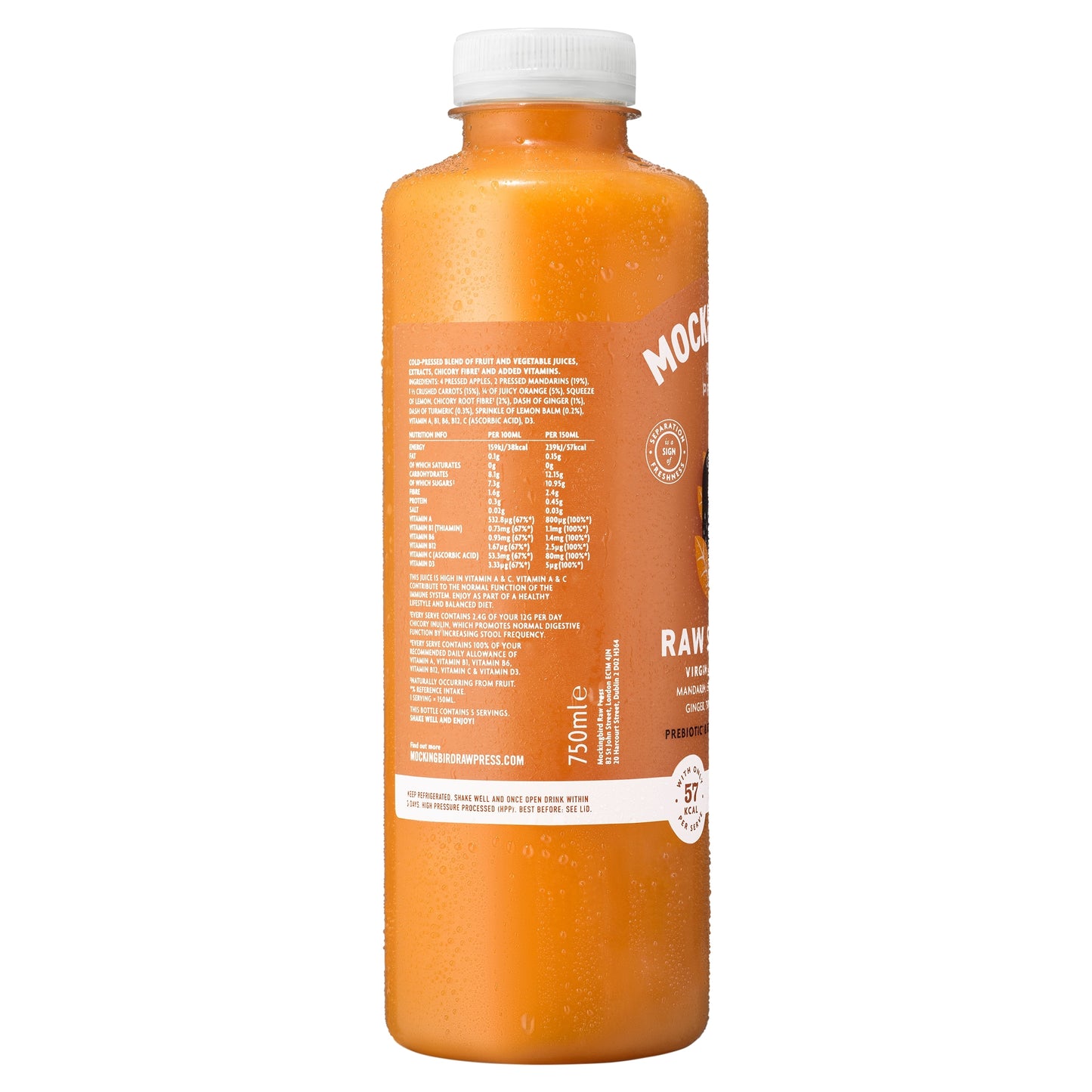 Mockingbird Raw Shield Virgin Juice 750ml — image 2