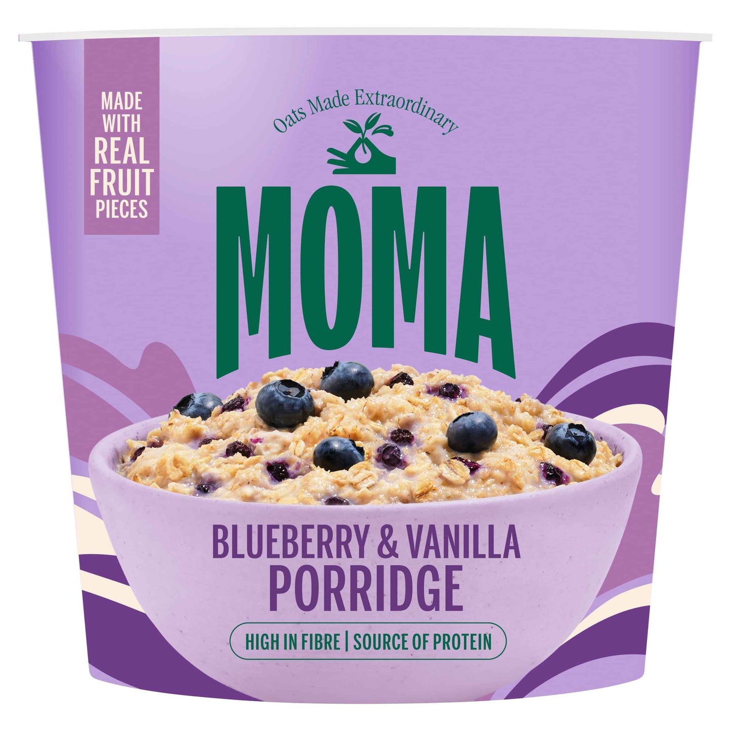 Moma Blueberry & Vanilla Porridge Pot 65g