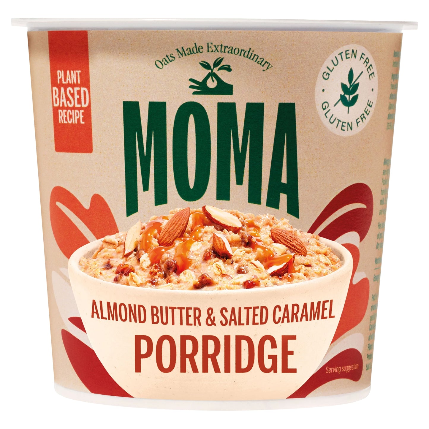 Moma Porridge Almond Butter & Salted Caramel 55G — image 1
