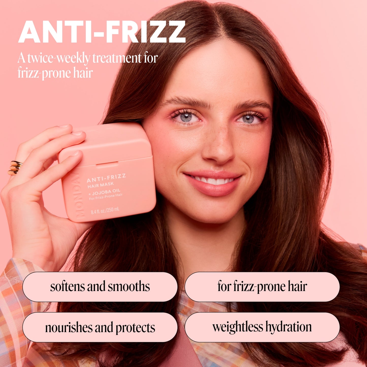 Monday Hair Mask Anti Frizz 250ml — image 3